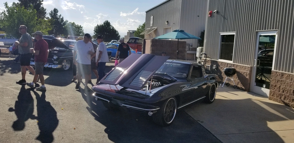 Corvette at Pinkee's After Party Goodguys 2018
