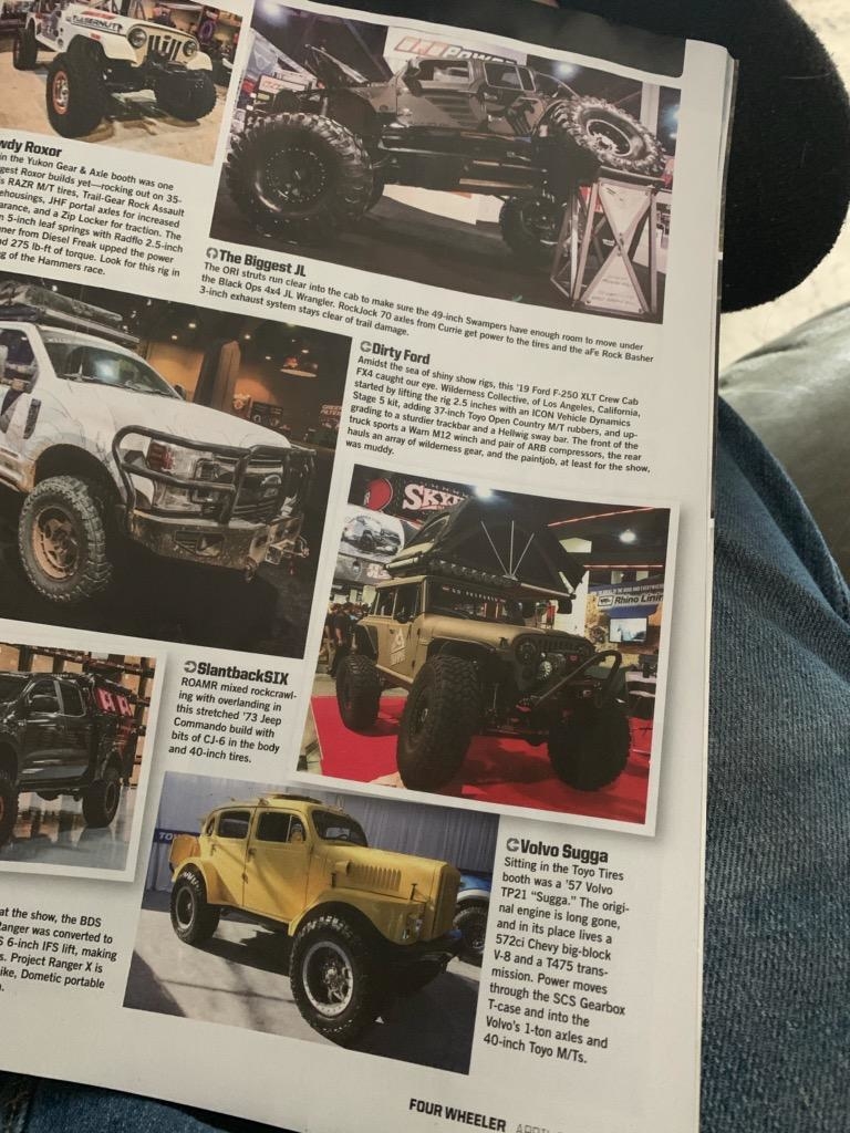 Sugga in Four Wheeler Magazine 