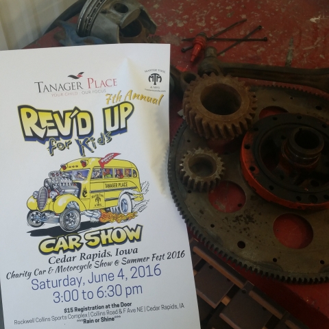 Rev'd up for kids car show