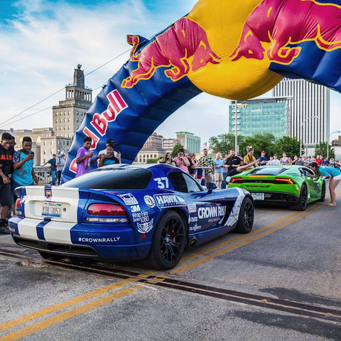 crown rally downtown Cedar Rapids Iowa