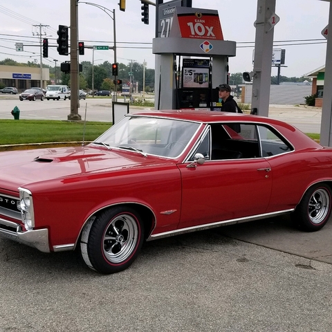 66 gto filling up in Cedar Rapids ia