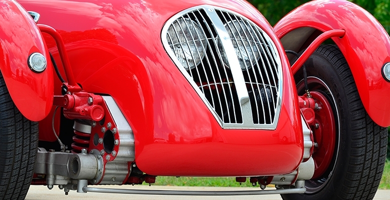 Eddie's Rod and Custom 1950 Healey Silverstone