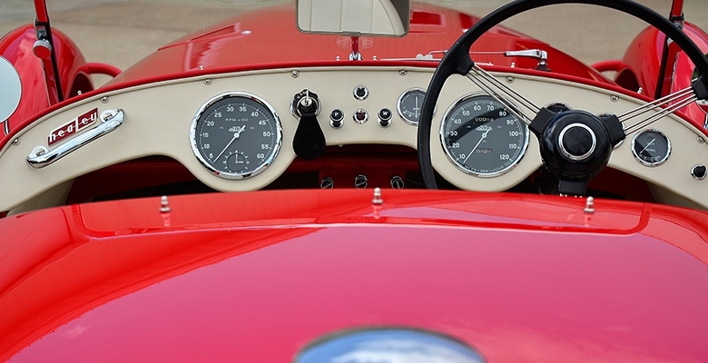 Eddie's Rod and Custom 1950 Healey Silverstone