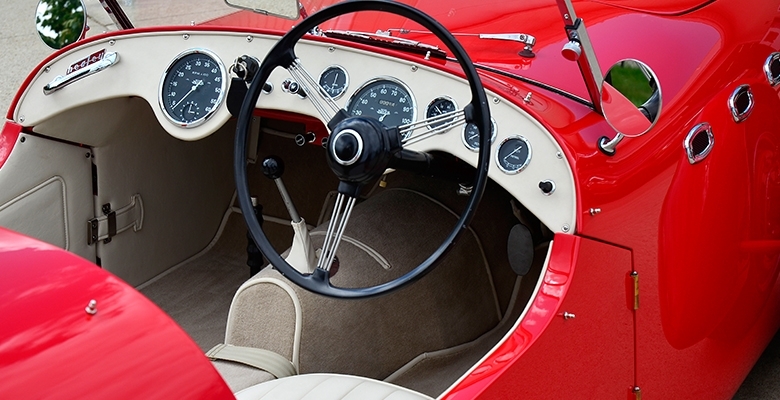 Eddie's Rod and Custom 1950 Healey Silverstone