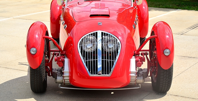 Eddie's Rod and Custom 1950 Healey Silverstone