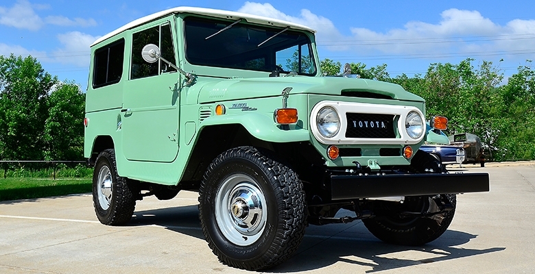 Eddie's Rod and Custom 1969 Toyota Land Cruiser