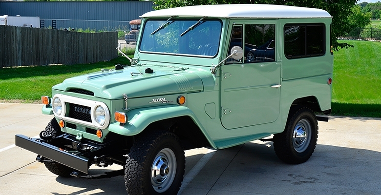 Eddie's Rod and Custom 1969 Toyota Land Cruiser